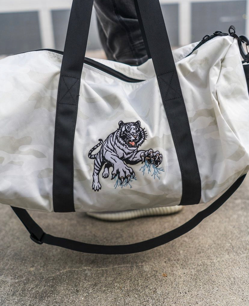 White Tiger Duffle Bags