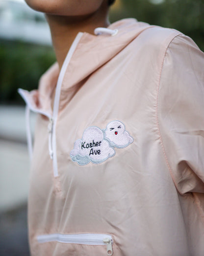 Head in The Clouds Crop Windbreaker