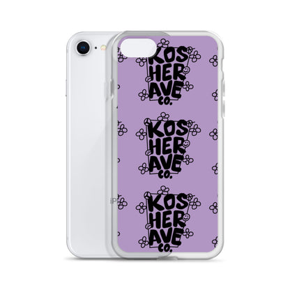 Smell The Flowers Purple iPhone Case